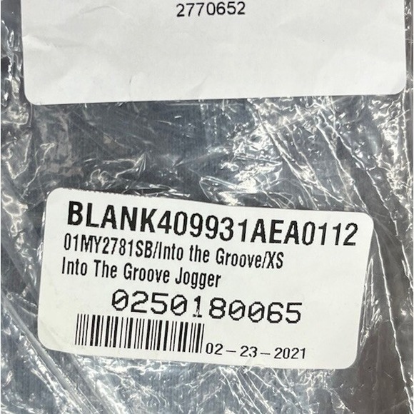 BLANK NYC Sweatpants Womens XS Into The Groove Terry Jogger Gradient Tie Dye NWT - Picture 10 of 10